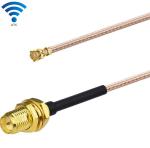 0 - 8 GHz RF Coaxial Cable Assemblies IPEX Right Angle Male to Male / Female SMA