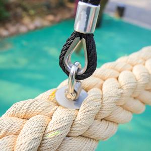 Quality Children Suspension Hanging Rope Bridge UV Stabilized For Playground wholesale
