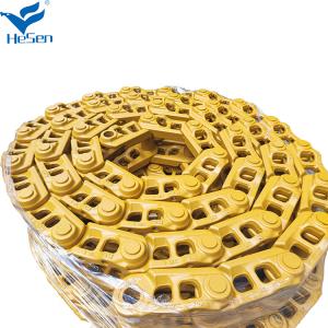 Quality 208-32-00101 Komatsu Track Chain PC400-5 49L Construction Track Link For EX400-5 E345 wholesale