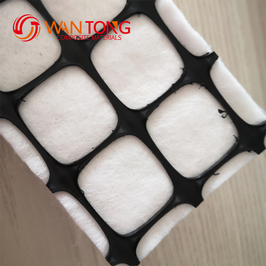 High Tensile Strength Plastic Composite Geogrid for Road Reinforcement 50-100m Length