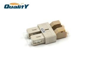 Quality Multimode 50/125 Fiber Optic Adapter SC Male To LC Female Type Transverter wholesale