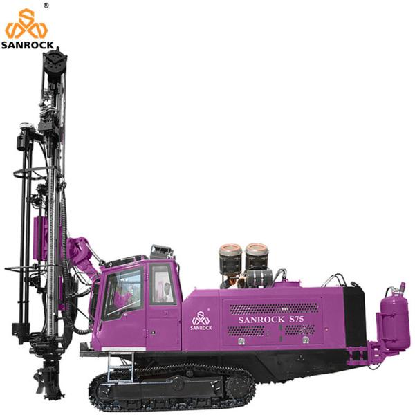 Integrated DTH Drilling Equipment Depth 28m Hydraulic Mining Drilling Rig