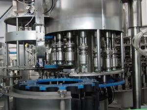 Quality 40 Filling Head 16000 BPH Small Scale Juice Bottling Equipment wholesale