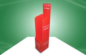 Quality Red Cardboard Dump Bins , Cardboard Display Units For Christmas Gifts wholesale