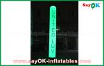 Outdoor Inflatable Lighting Decoration Led Long Tube Air Pillar Balloon For