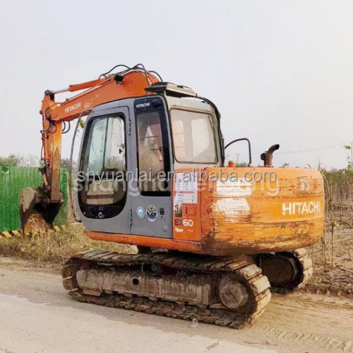Hitachi EX60 Excavator With Original Hydraulic Cylinder Excellent Condition