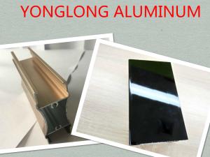 Quality Electrophoresis Aluminum Window Screen Frame , 6060 6061 6063 Tile Trim wholesale