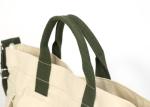 Nature Color Canvas Crossbody Tote , Olive Shoulder Canvas Tote Bag