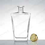 OEM ODM Wine Glass Bottle 350ml 550ml 750ml Empty Whisky Vodka Glass Bottle