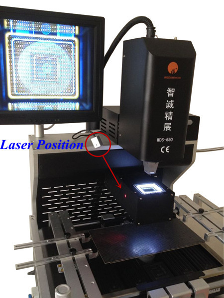 5100W BGA Welding Machine HD CCD LCD Monitor Mobile IC Reballing Machine