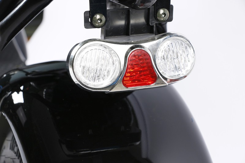 18 Inch Double Seat Electric Scooter with Backrest and 60V Voltage For Adult Mobility