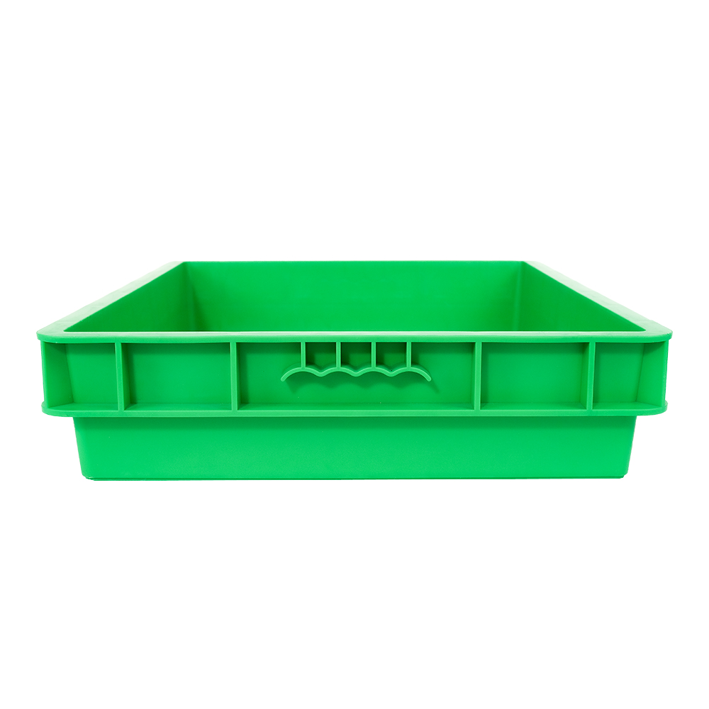 Durable Industrial PP Crate for Customized Color Plastic Storage Box in Supermarket