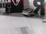 Inkjet Dry Glaze Carpet Ceramic Tile , Bedroom Floor Tiles 600*600mm Size Light