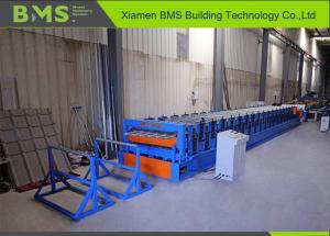 Quality Roof Panel Double Roll Forming Machine With Yield Strength 235-345Mpa wholesale