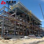 Industrial Grid Steel Structure High Rise Building Wind Resistant