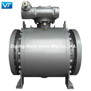 Quality Forged Steel API 6D Natural Gas Pipeline Valves Trunnion Mounted wholesale