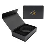 Custom Packaging Printing Box Cardboard Black Paper Magnet Gift Box Packaging