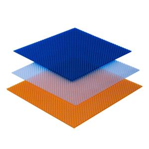Quality ISO90011820mm Width 4mm PS Embossed Sheet wholesale