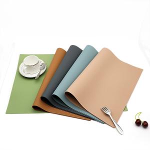 Quality Heat Resistant Silicone Placemat Washable Table Decoration Accessories Type Mats Pads wholesale