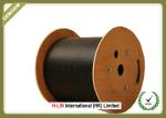 Indoor 4 Core FTTH Fiber Optic Cable Black LSZH Jacket CE/ISO/ROHS Certificated