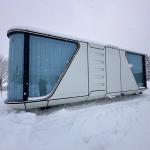 Compact Waterproof Space Cabin Villa Luxury Hotel Vacation Villa With Balcony