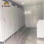 Fast Installation Flat Packed Portable Accommodation Container Dormitories With