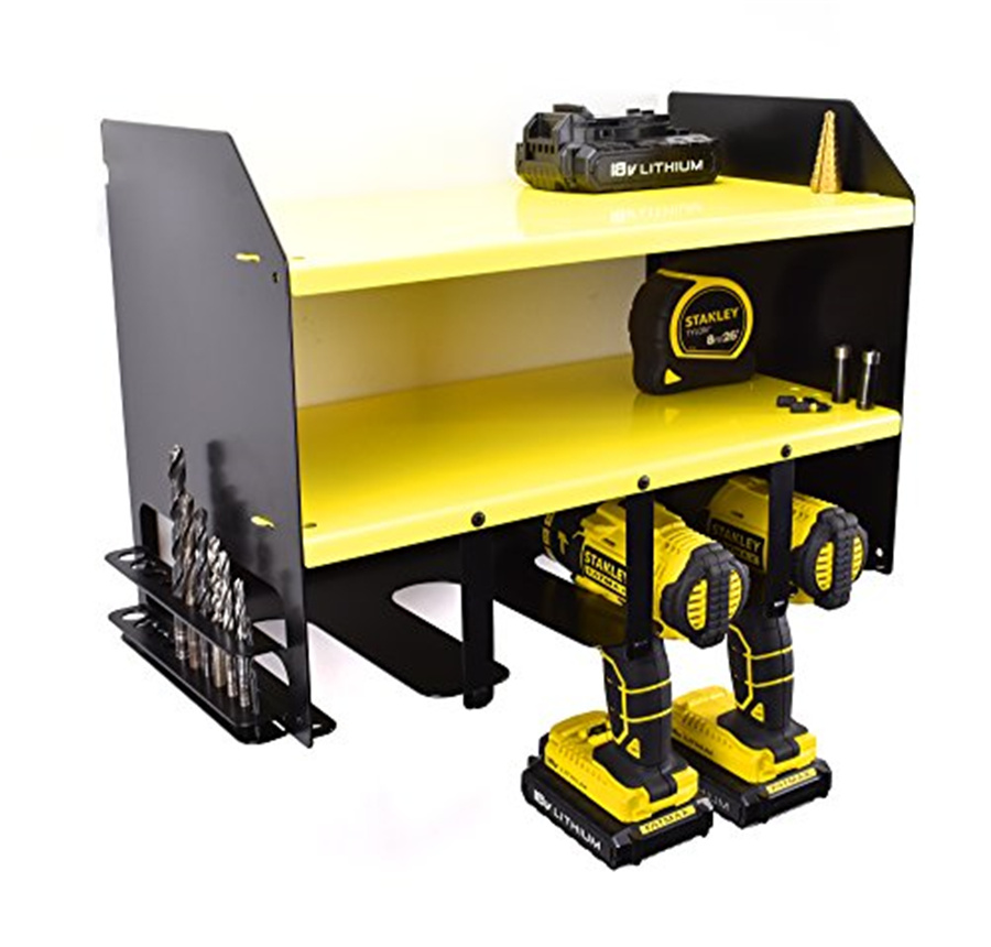 Organize Like a Pro Metal Pegboard Power Tools Storage Organizer with Flexible Design