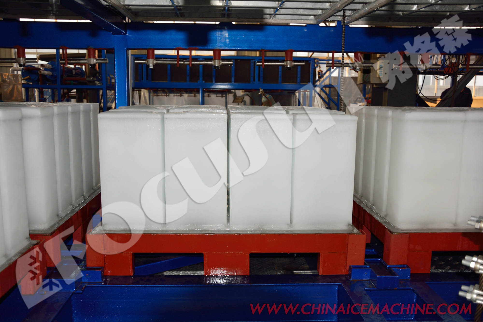 Containerised Ice Block Making Machine 10 Tonnes Per Day Output Durable and Heavy-Duty