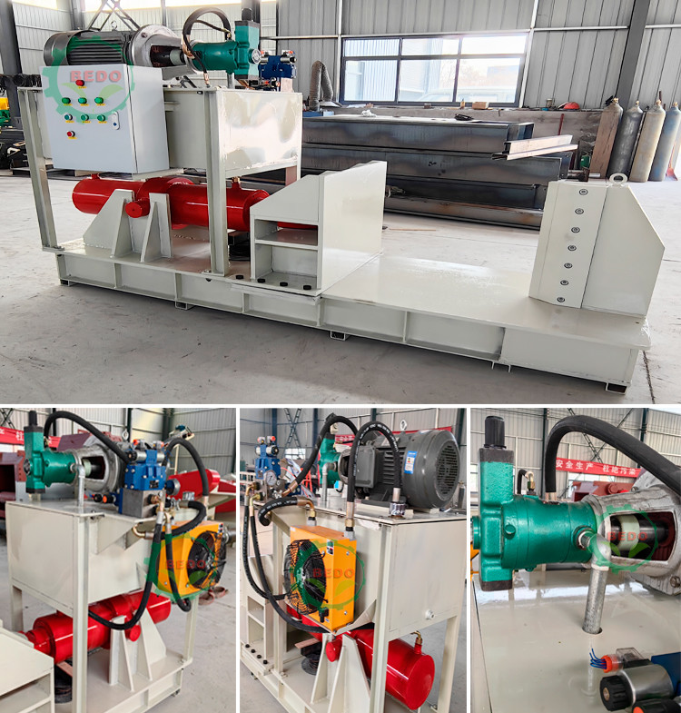 Alloy Steel Heavy Duty Log Splitter 1.2M Cylinder Stroke Log Splitting Machine