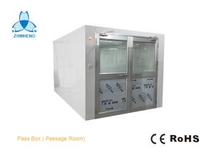 Quality Large Air Shower Pass Box For Exit Unit / Clean Room Pass Through Window wholesale