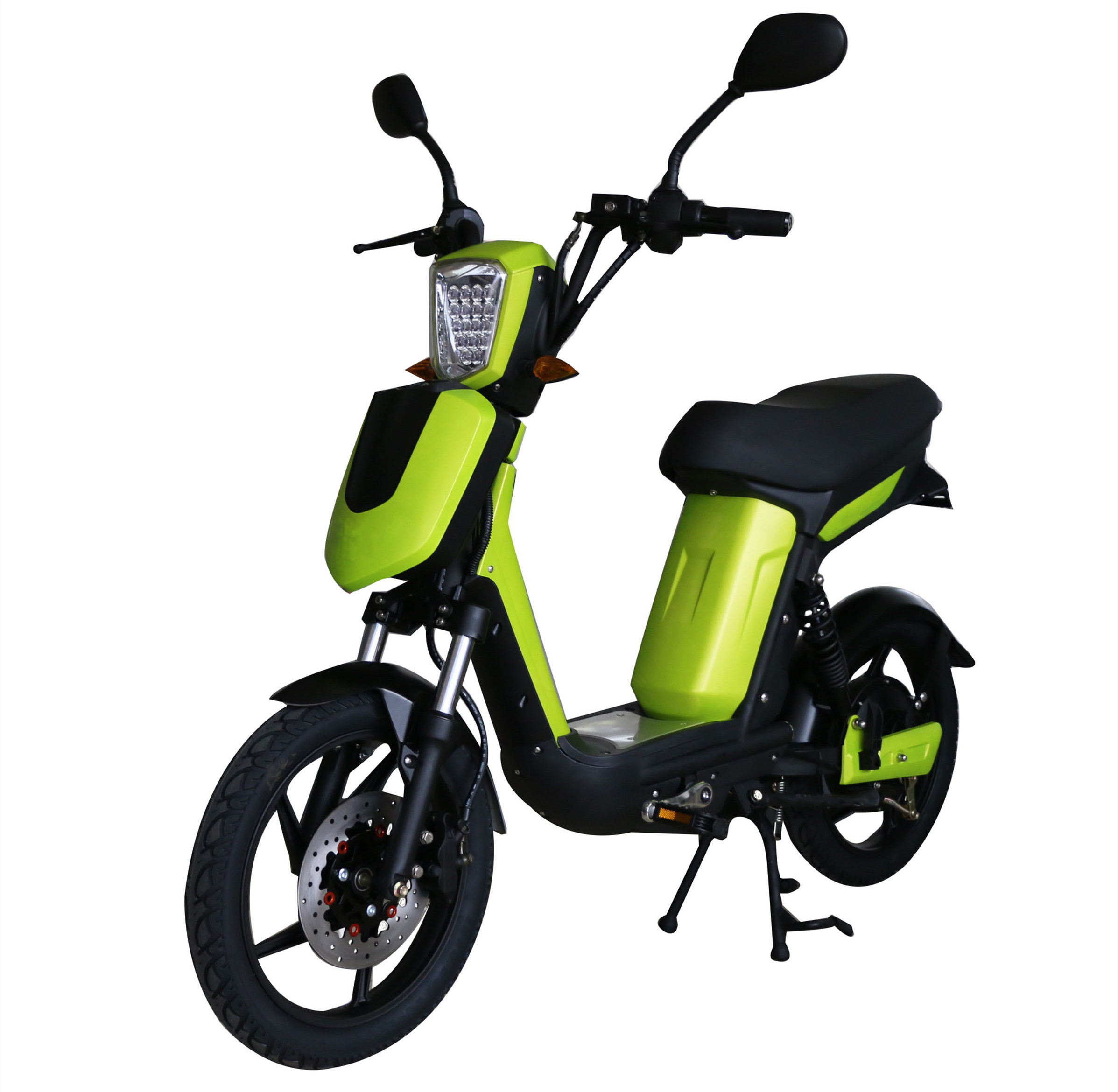 48V 250W / 500W 18 Inch Pedal Assist Electric Scooter EEC / COC Electric Moped Style Bike