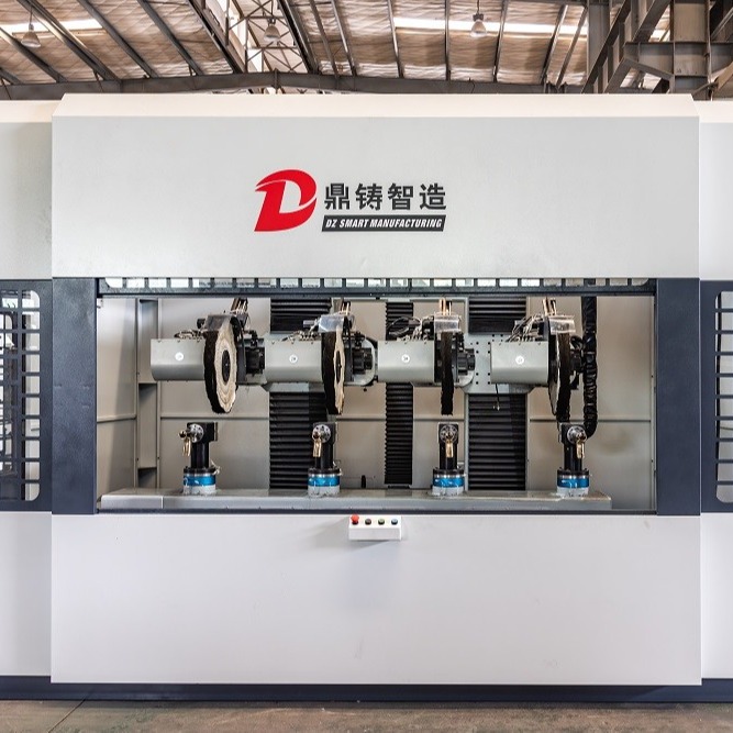 CNC High Efficiency Copper Metal Handle Water Tap Polishing Machine 1