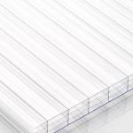 Twinwall Multiwall Transparent PC Sheet , Roofing Material Policarbonato Sheet