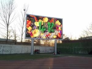 China Professional P16 Outdoor Electronic Message Boards DIP546 1R1G1B Pixels Composition on sale
