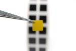 8mmx8mm 1.5mil Black Matte High Temperature Resistant Polyimide Label