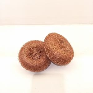 Quality Copper Coated Stainless Steel Scouring Ball Helical Structure Without Winding wholesale