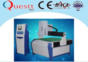 Quality Big Size Glass 3D Crystal Laser Engraving Machine 3W Green Laser 800x1200x150mm wholesale