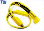 Colorful Easy to Carry Silicon Wristband Thumb Drives 2GB 4GB for Gifts with