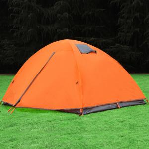 Quality Aluminum Alloy Pole Camping Tent Double Layer Double Door Family Canopy Tent(HT6021) wholesale
