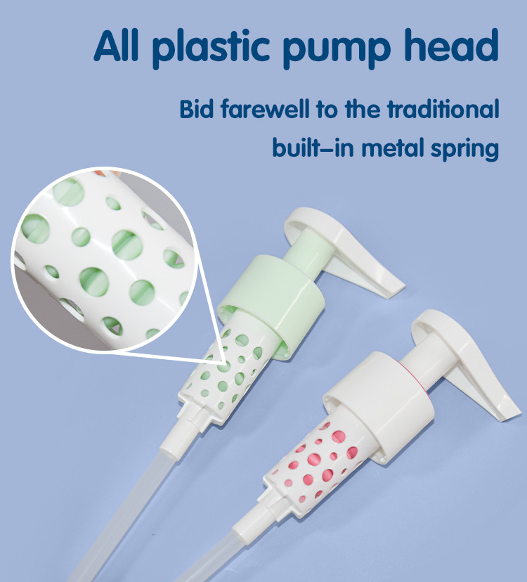 Allplastic PE Material Lotion Pump Cosmetic Mono Dispenser 28-410 2cc