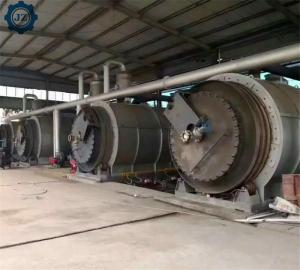 Quality Waste Treatment To Energy Waste Tire/Plastic Recycling Pyrolysis Machine wholesale