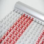 1.6mm Aluminum Chain Curtains , Chain Door Fly Screen