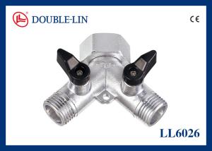 Quality Chrome Plated 16 Bar Y Double Garden Ball Valve wholesale