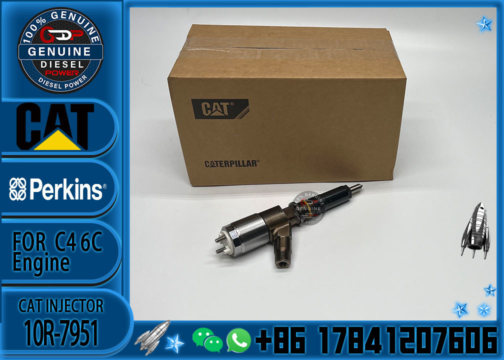 Factory Direct Deal Factory Direct Supply New 326-4756 10R-7951 32F61-00014 CAT Injector For C4.2 C6.4 Engine one Year W