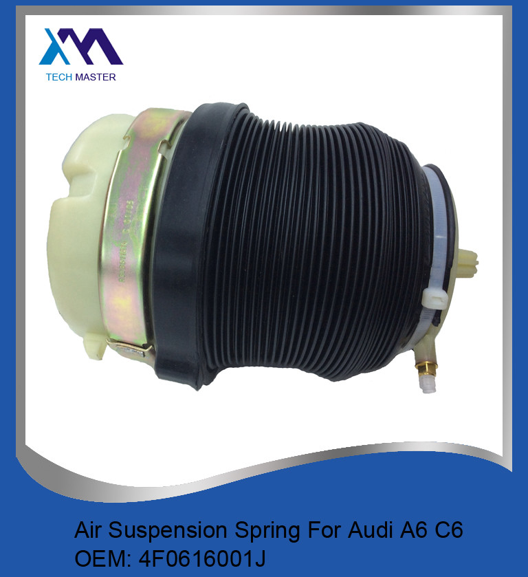Audi A6 C6 Rear Air Suspension Springs , 4F0616001J Rubber Air Spring