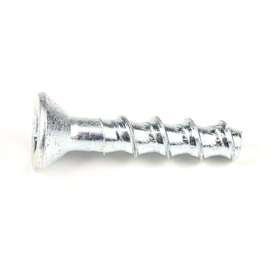 White Zinc Plated Carbon Steel Hex Socket Flat Head Self Drilling Self Tapping Concrete Screws