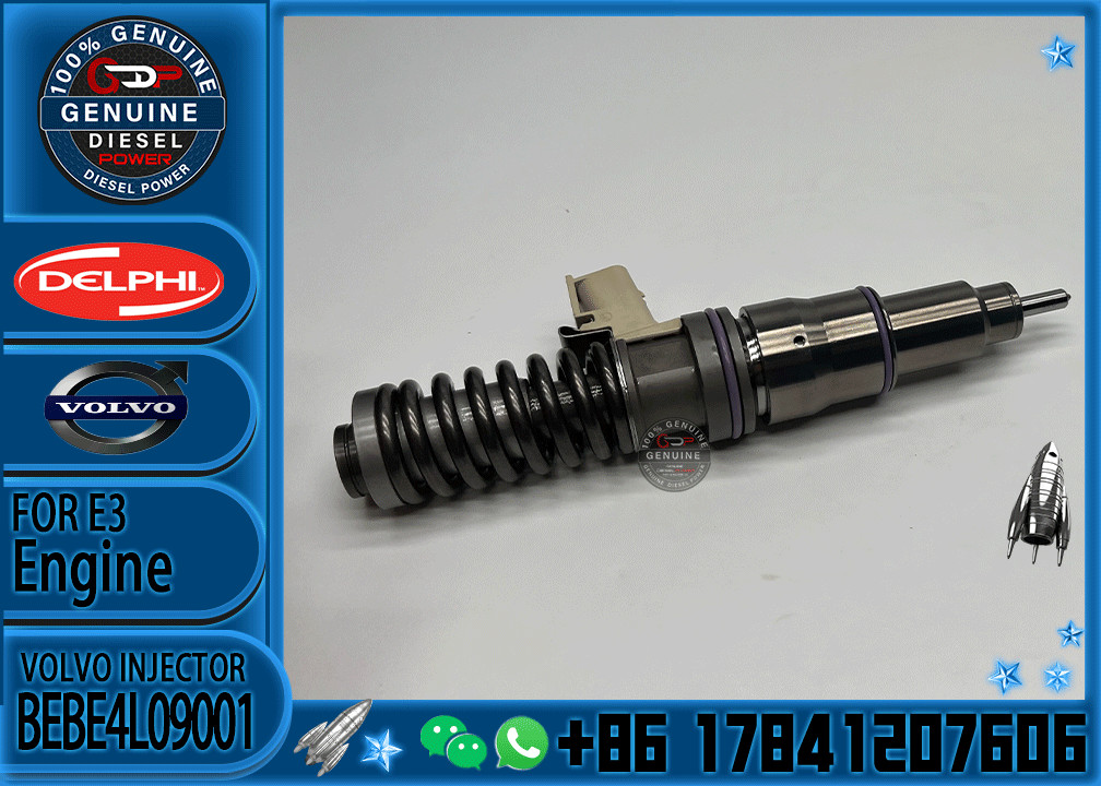 Common Rail Fuel Injector BEBE4L09001 BEBE5L17001 BEBE5L17101 BEBE5L17001 BEBE4L00001 BEBE4L00002 For VOL Engine