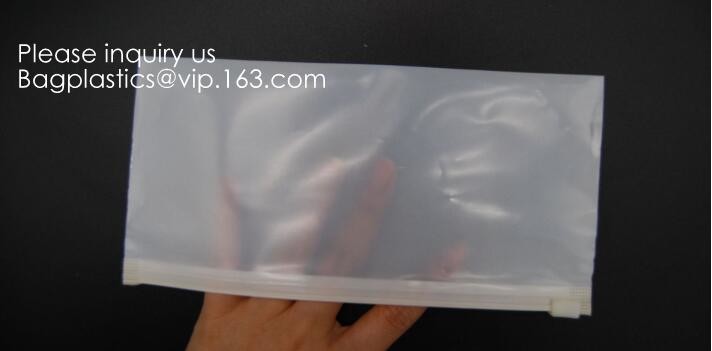 PLA compostable Clear poly custom printed plastic k bags,APPAREL Dress k Bag,garment packaging bag, bagease
