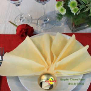 Quality Modern 2-3ply 25*25cm Multi Color Paper Napkin For Restaurant wholesale