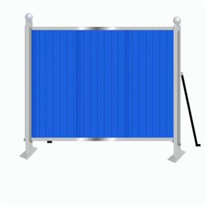 Quality different colors 950-50-326 eps sandwich panel fence for road maintenance wholesale